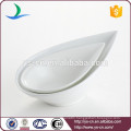 New product design ceramic hotel banquet plate